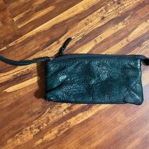 Zadig & Voltaire skull wristlet clutch
